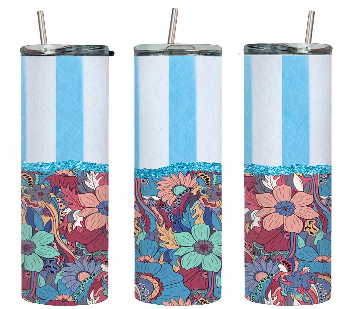 Floral Stripes-10574